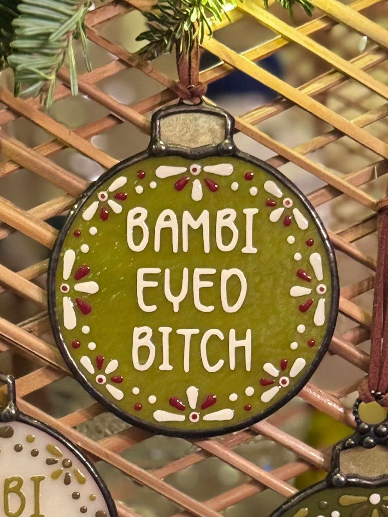 Bravo Quote Ornaments