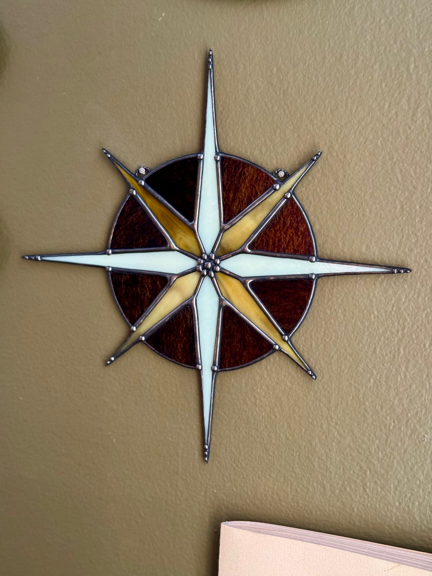 Iridescent Eight Point Star