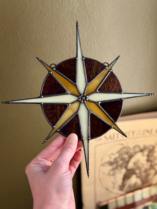 Iridescent Eight Point Star