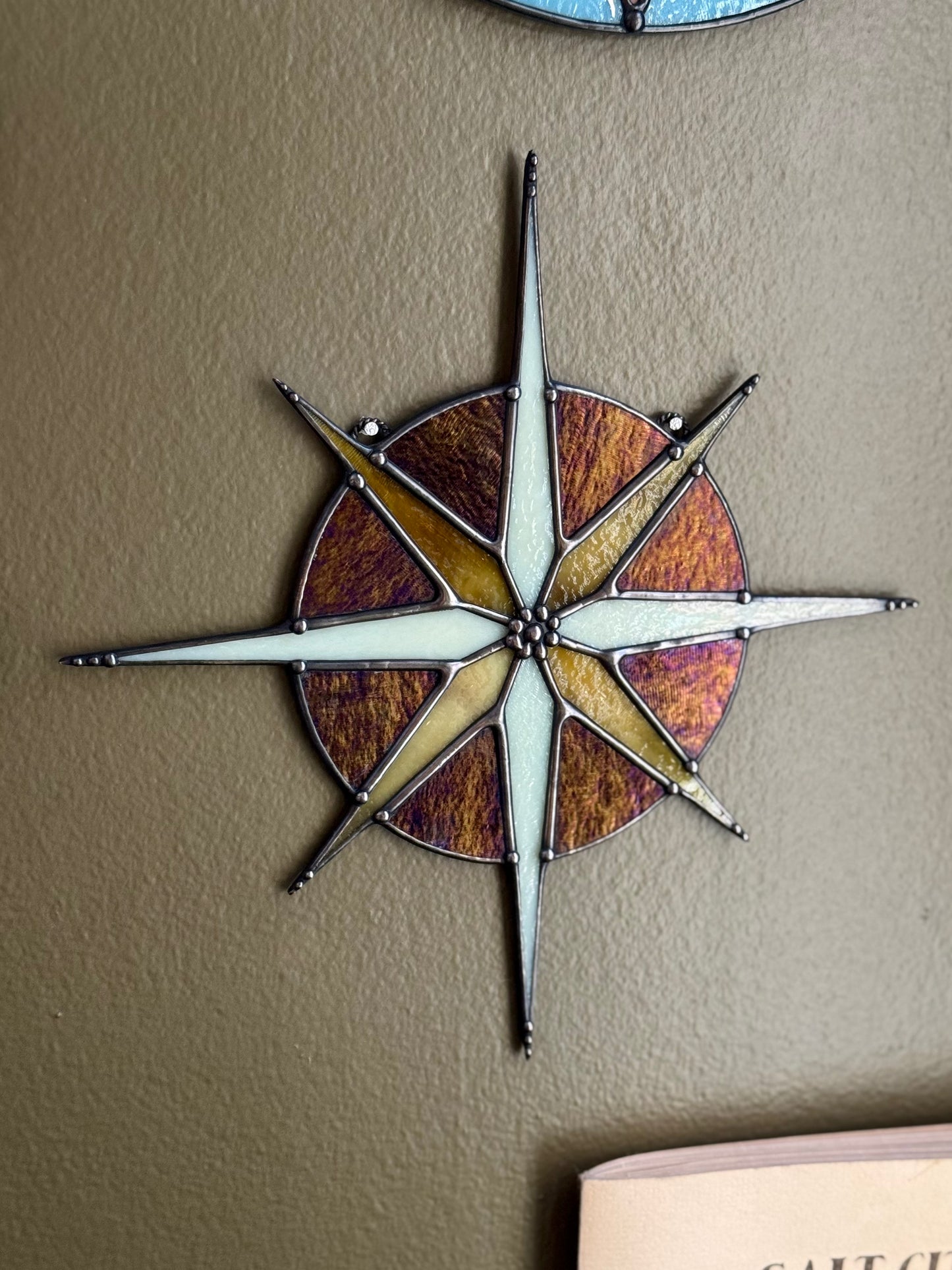 Iridescent Eight Point Star