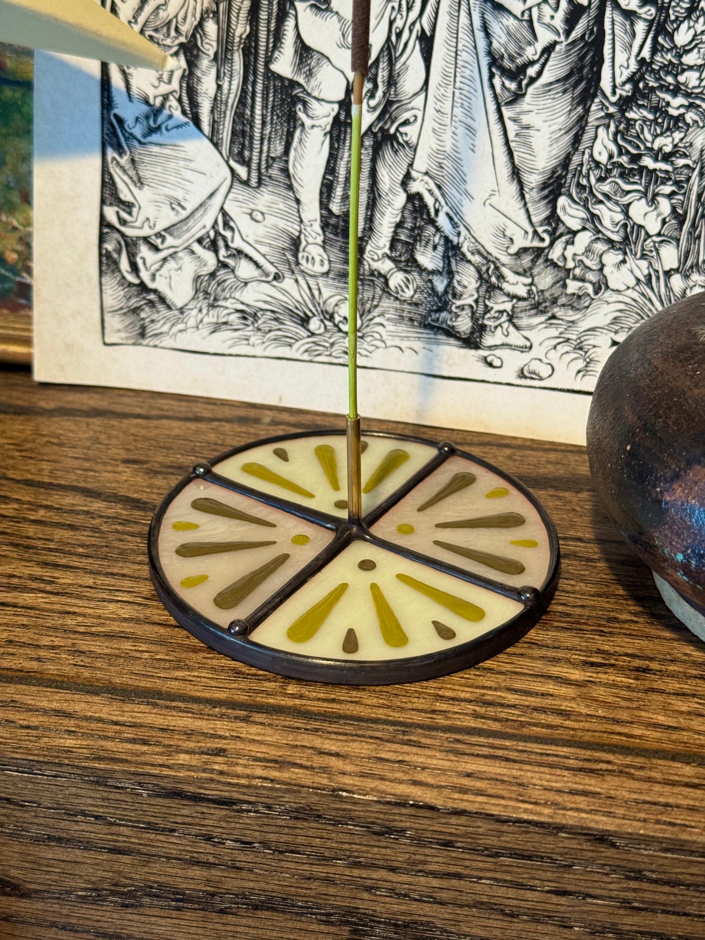 Hand Painted Incense Holders