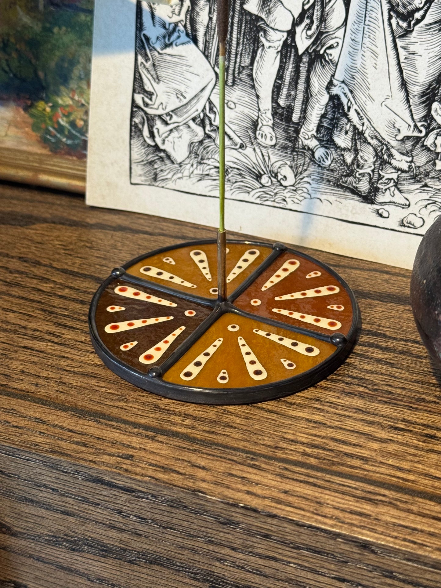 Hand Painted Incense Holders