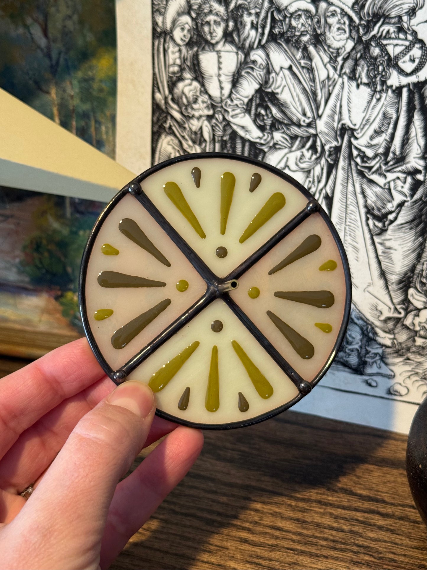 Hand Painted Incense Holders